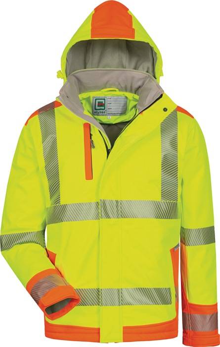 Warnschutzsoftshelljacke Rickmer Gr.XL gelb/orange ELYSEE-0