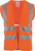 Warnweste Gr.univ.orange m.Schulterreflexstreifen EN 20471 Kl.2 ASATEX