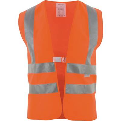Warnweste Gr.univ.orange m.Schulterreflexstreifen EN 20471 Kl.2 ASATEX-0