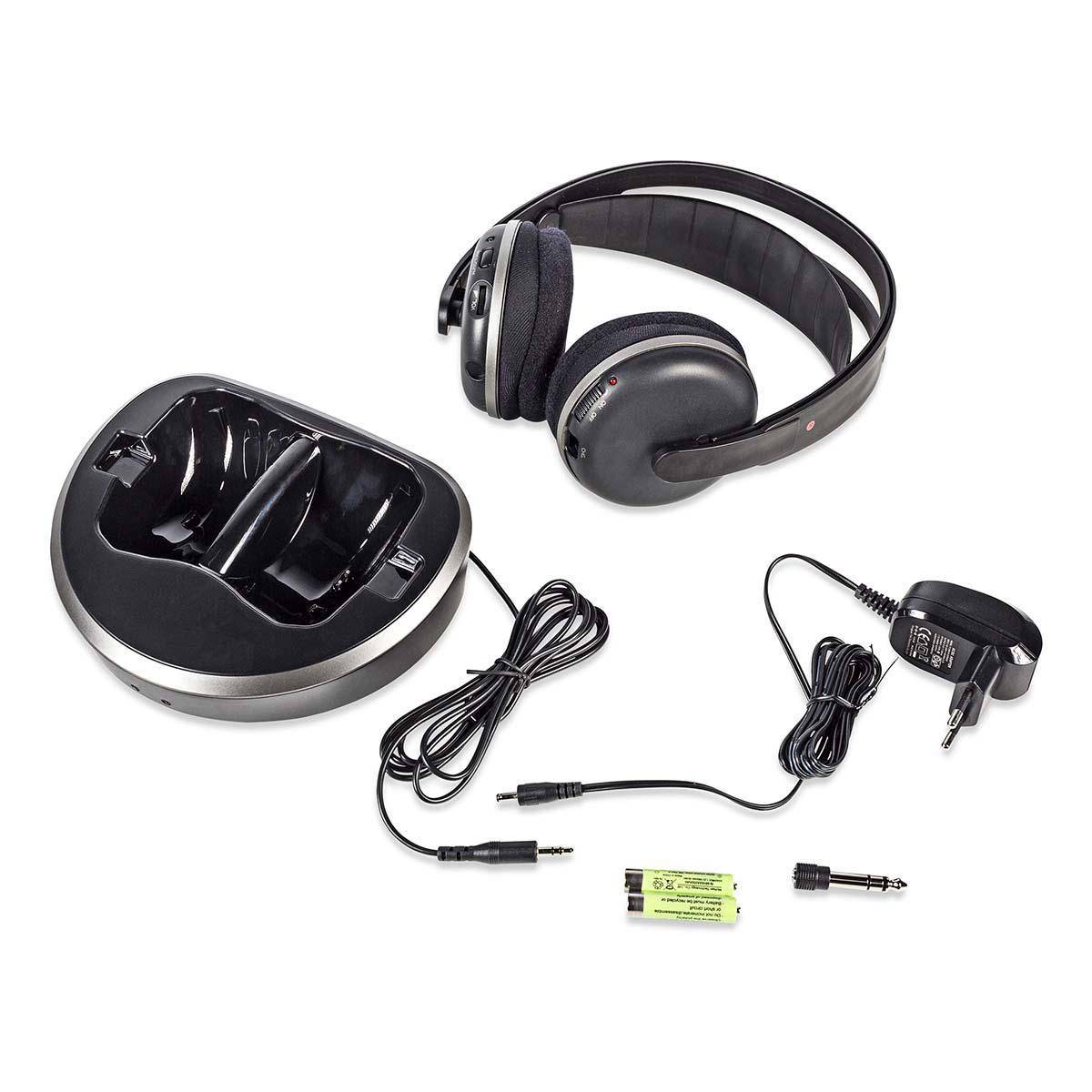 Nedis Wireless-TV-Kopfhörer HPRF210BK-2