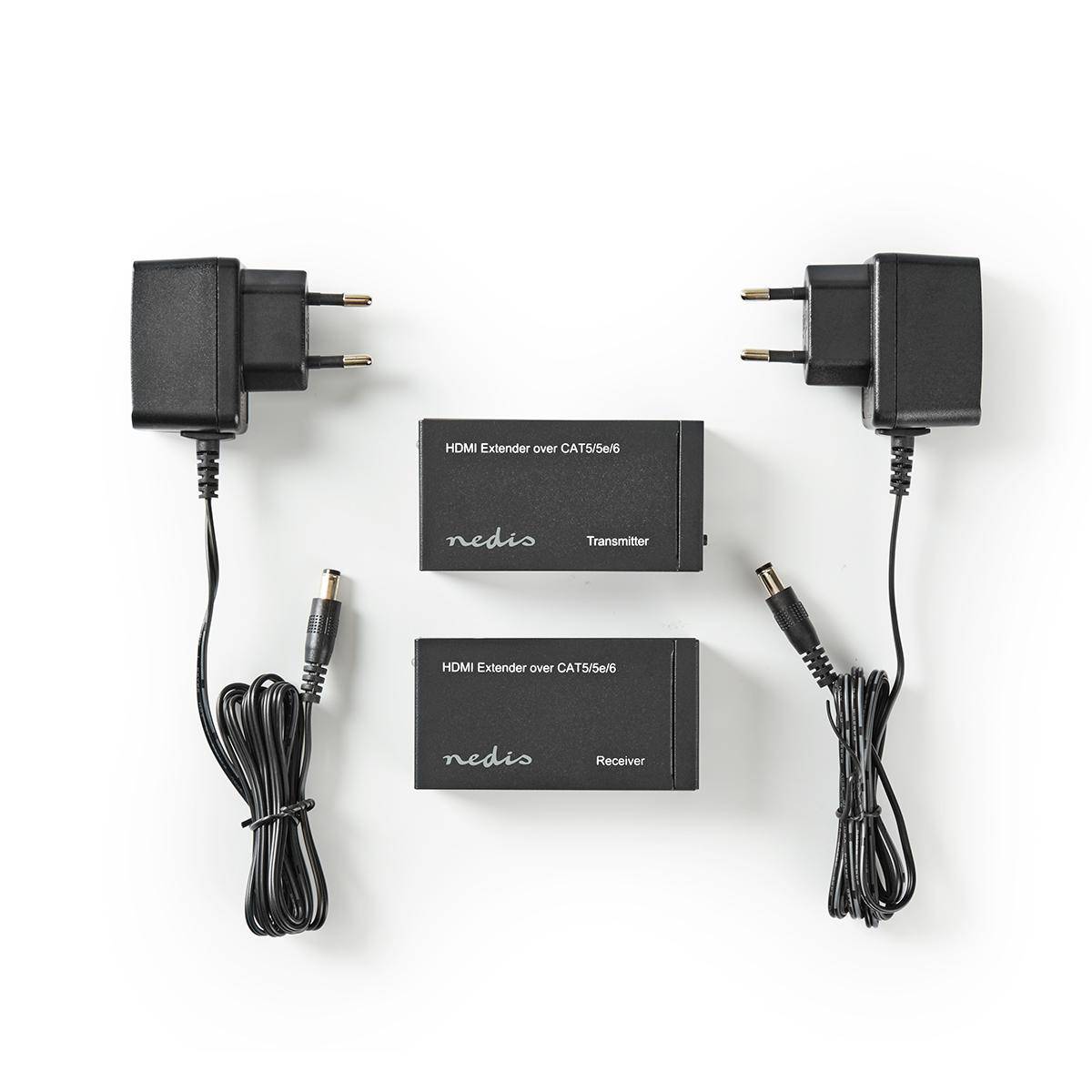 N VREP3450AT - HDMI Extender Cat6| Up to 1080p - Kabel - Digital/Display/Video-1