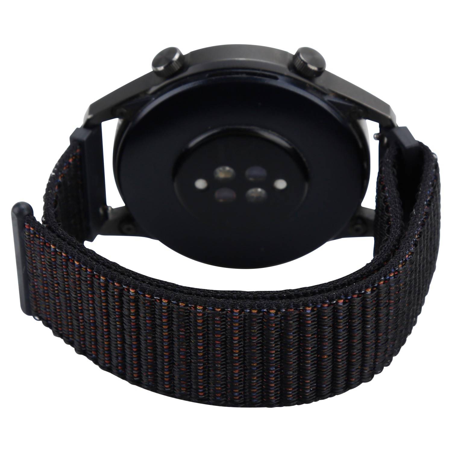 Armband 20mm für Samsung Galaxy Watch 42mm/3/4/5/ Sport/Huawei Watch 2 Nokia Steel LG Watch Sport Pepple 2 in Schwarz-3