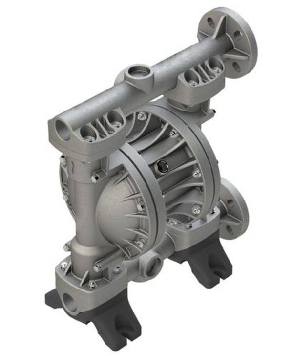 Druckluft-Doppelmembranpumpe, ATEX, 1 1/2'', aus Aluminium / EPDM-PP