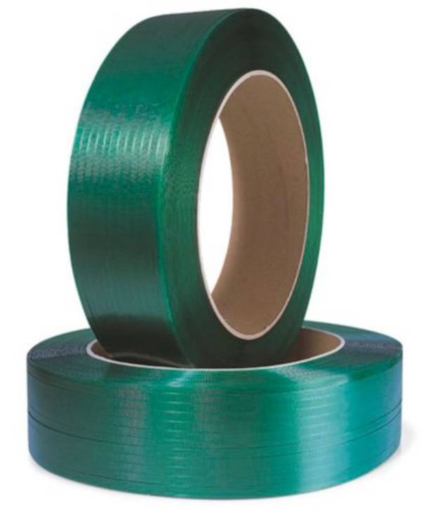 Umreifungsband Band-B12xStärke0,59mm L.2500m PES-/PET grün geprägt Kern 406mm