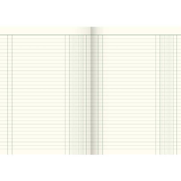 Spaltenbuch A4 Karton fester Kopf 1 Spalte 40 Blatt-1