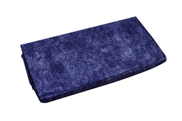 Einmaldecke blau - Softpapier, 340g