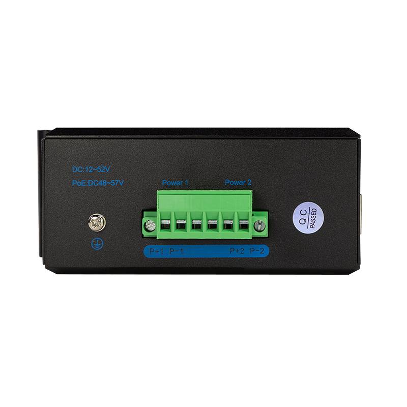 LogiLink Professional Industrie Fast Ethernet PoE-Switch, 5-Port, 10/100 Mbit/s-4