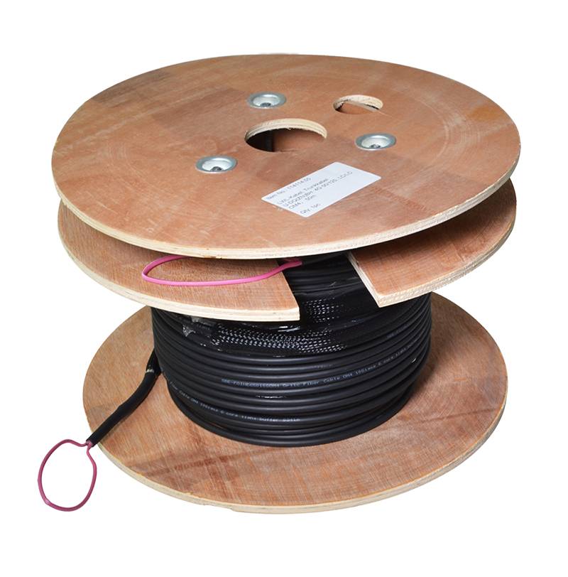 LogiLink Professional LWL Trunkkabel U-DQ(ZN)BH, 4 Fasern Multimode OM4, LC/UPC - LC/UPC, 200 m