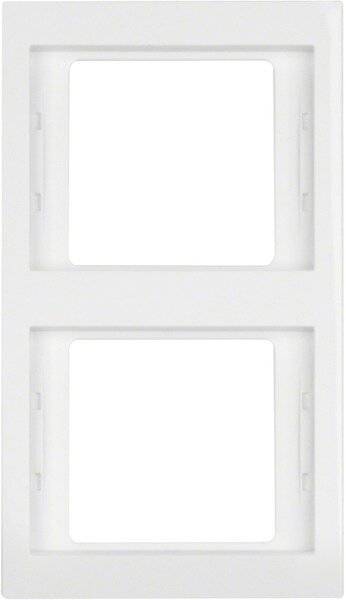 Berker 13237009, Weiß, Thermoplast, Glänzend, Berker, 2 Stück(e)-2
