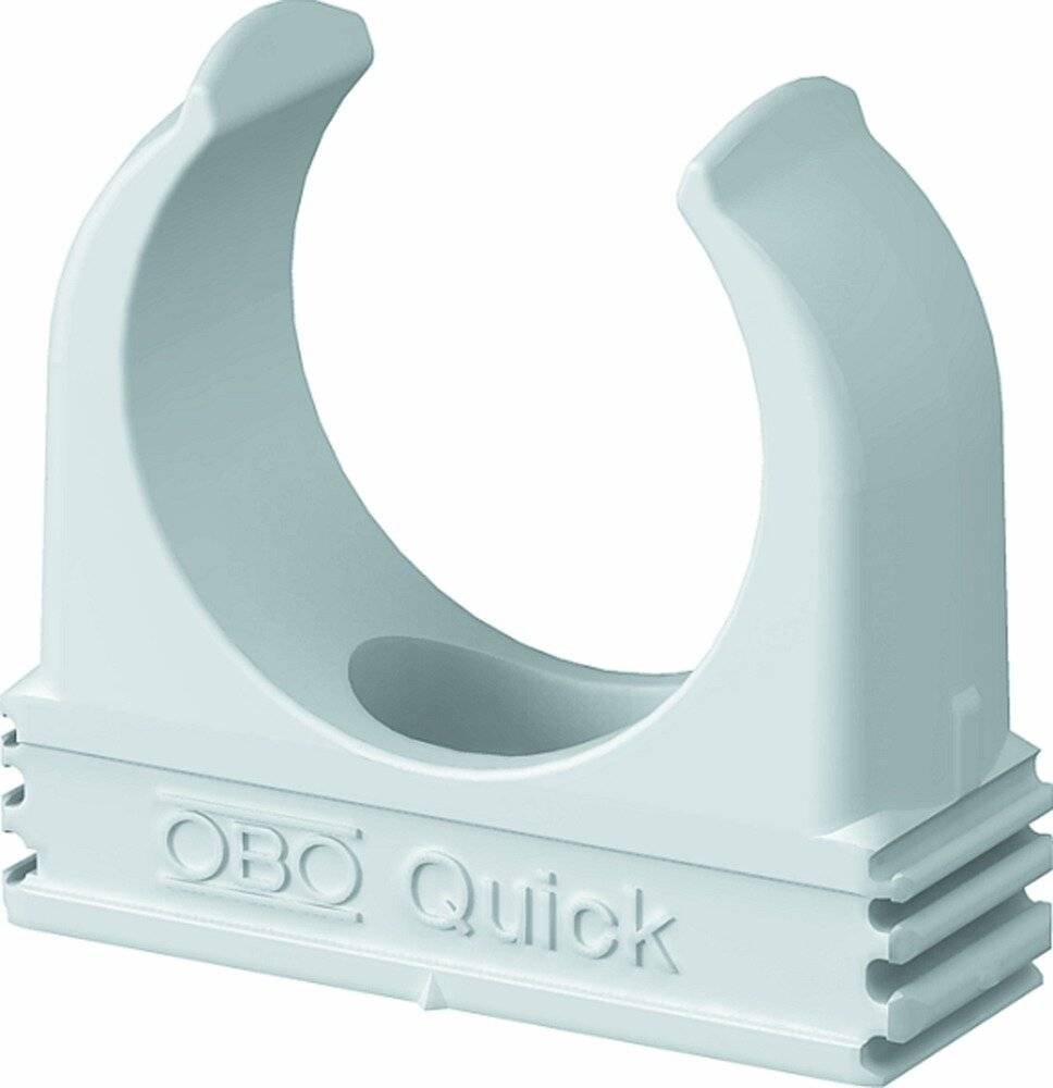 OBO Bettermann Vertr Quick-Schelle flammwidrig 2955 F M32 RW 32 mm-0