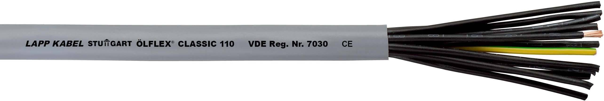 Steuerleitung LAPP ÖLFLEX CLASSIC 110 3G0,75 - 1119103/100