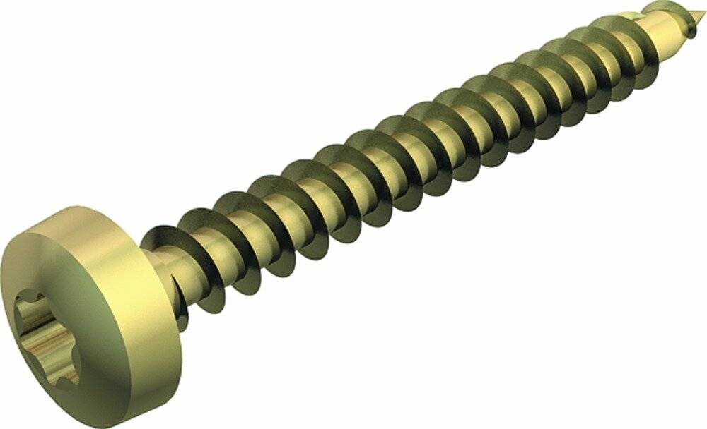 OBO Bettermann Vertr Golden-Sprintschraube 4758T 4.0x20 7,5 mm, 20 mm-0