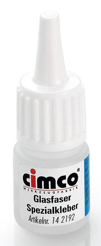 Cimco Glasfaser Spezialkleber 3g 142192 Install.Baumaterial Befestigungsmaterial-1