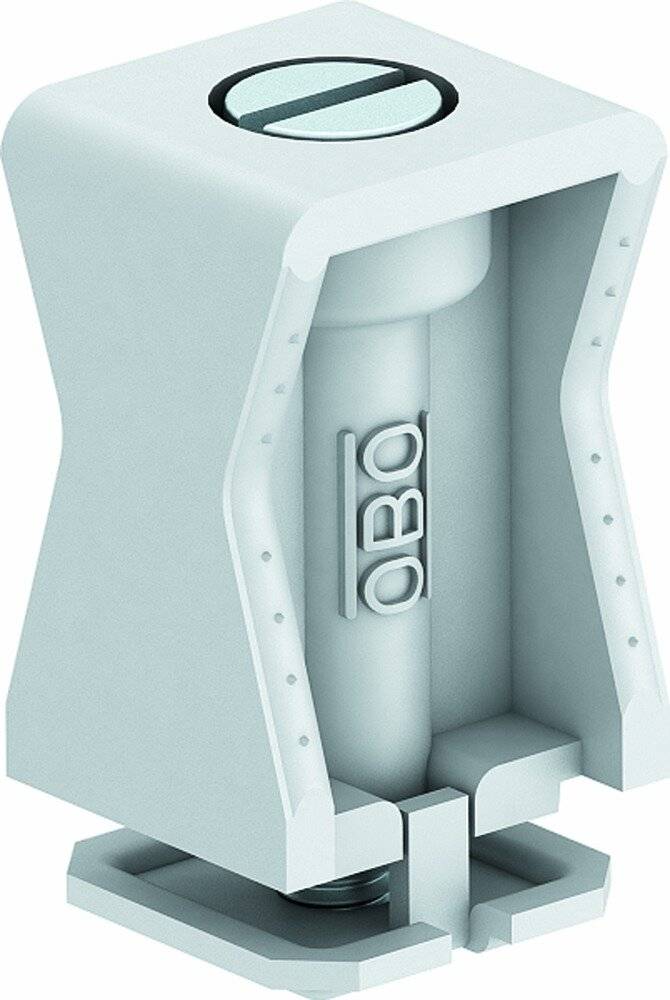 OBO Bettermann Reihenschelle 2050 5-25mm lichtgrau-1