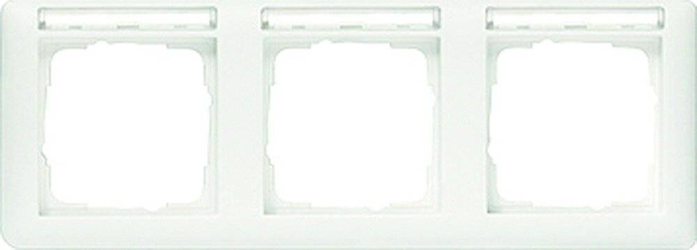 GIRA Standard 55, Weiß, Thermoplast, Schraubenlos, 80,7 mm, 223,3 mm, 1,14 cm-2
