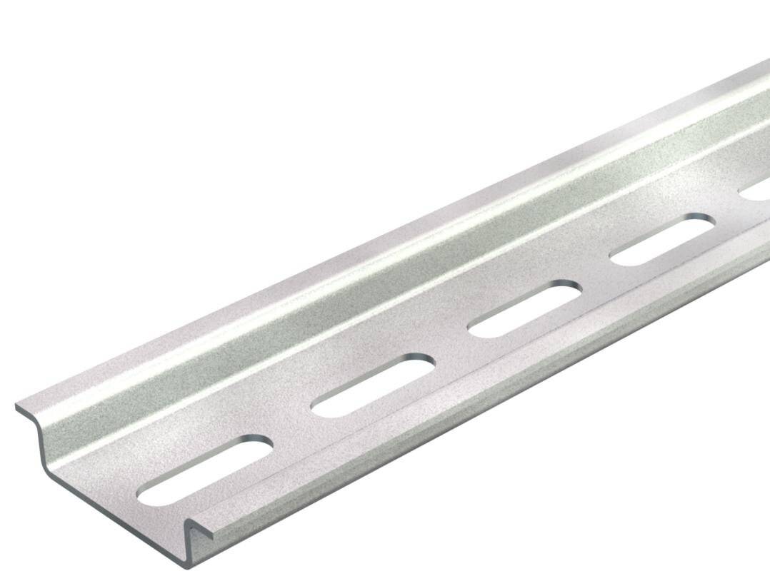 Tragschiene ST L2000mm gelocht 35x7,5mm Stärke:1mm 20692MGTPL-0
