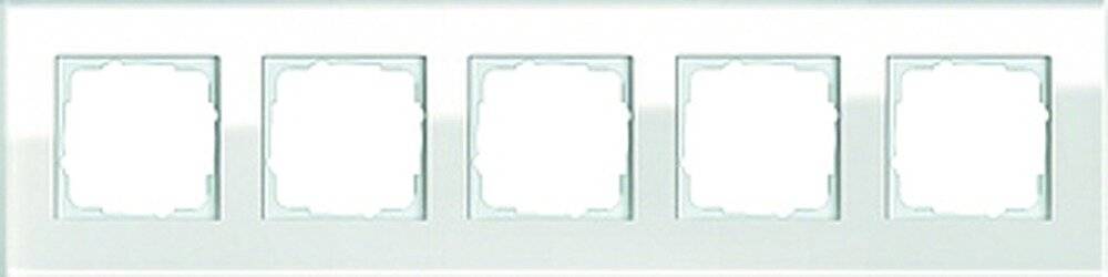 GIRA Esprit Glas, Weiß, Schraubenlos, 95 mm, 380,2 mm, 9,85 mm, 55 x 55 mm-3
