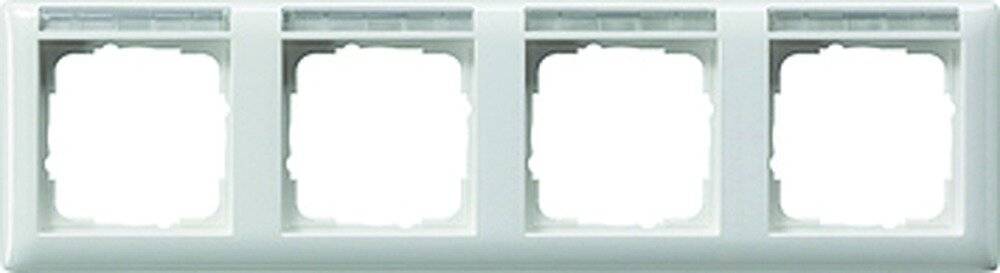 GIRA Standard 55, Weiß, Thermoplast, Schraubenlos, 80,7 mm, 294,6 mm, 1,14 cm-2