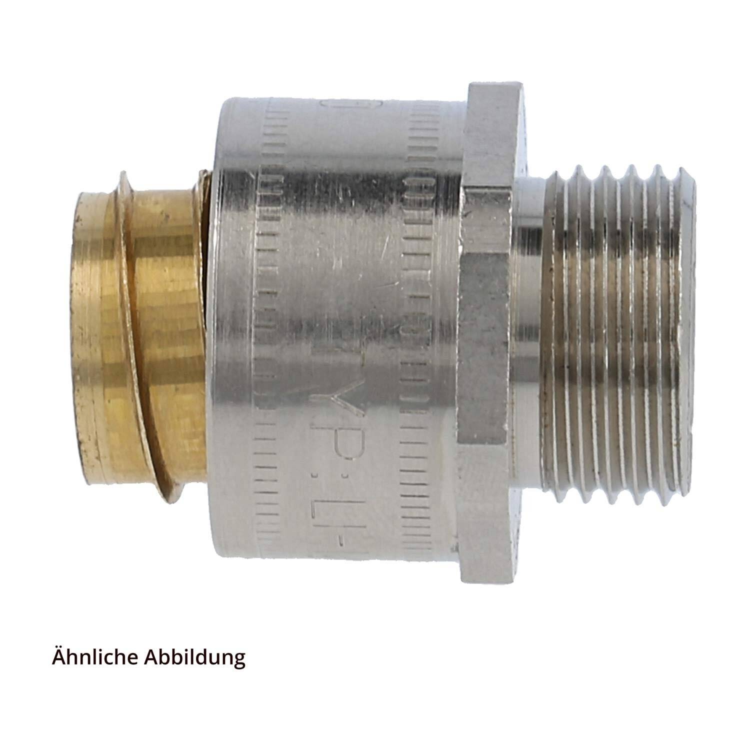 Preisbild für Flexa Metallverschraubung AD21/M20x1,5 LI-M 5010.012.020 21 mm, 17 10 35 29 mm