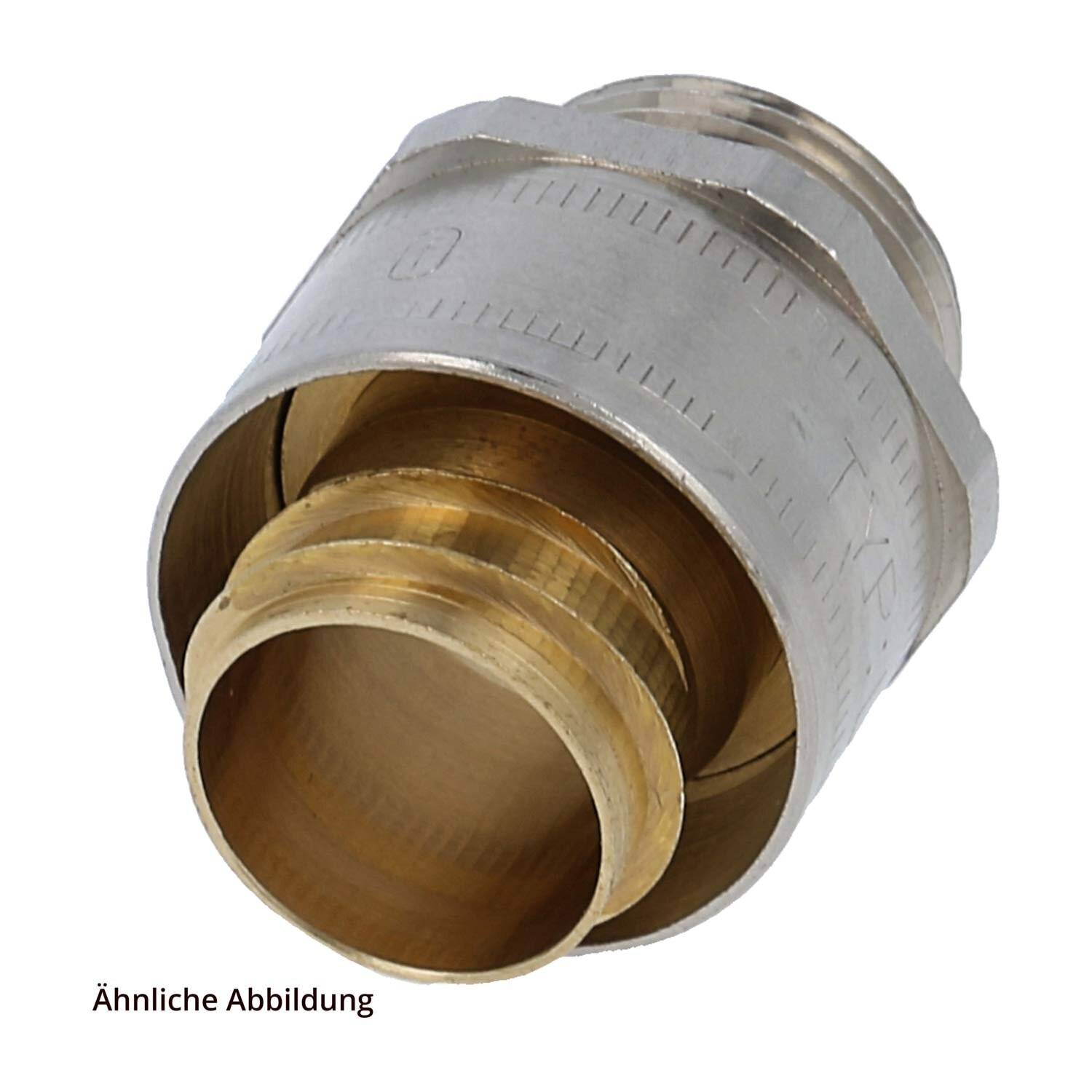 Flexa Metallverschraubung AD21/M20x1,5 LI-M 5010.012.020 21 mm, 17 10 35 29 mm-1