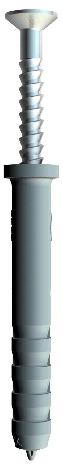 Nageldübel Ø6x40mm Kst PZ Mit Schraubnagel 910SD6X40-2