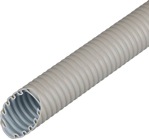 Fränkische Kunststoff-Wellrohr mittel 32,0x24,3 biegsam FFKuS-EM-F 32 gr 24,3 mm, mm