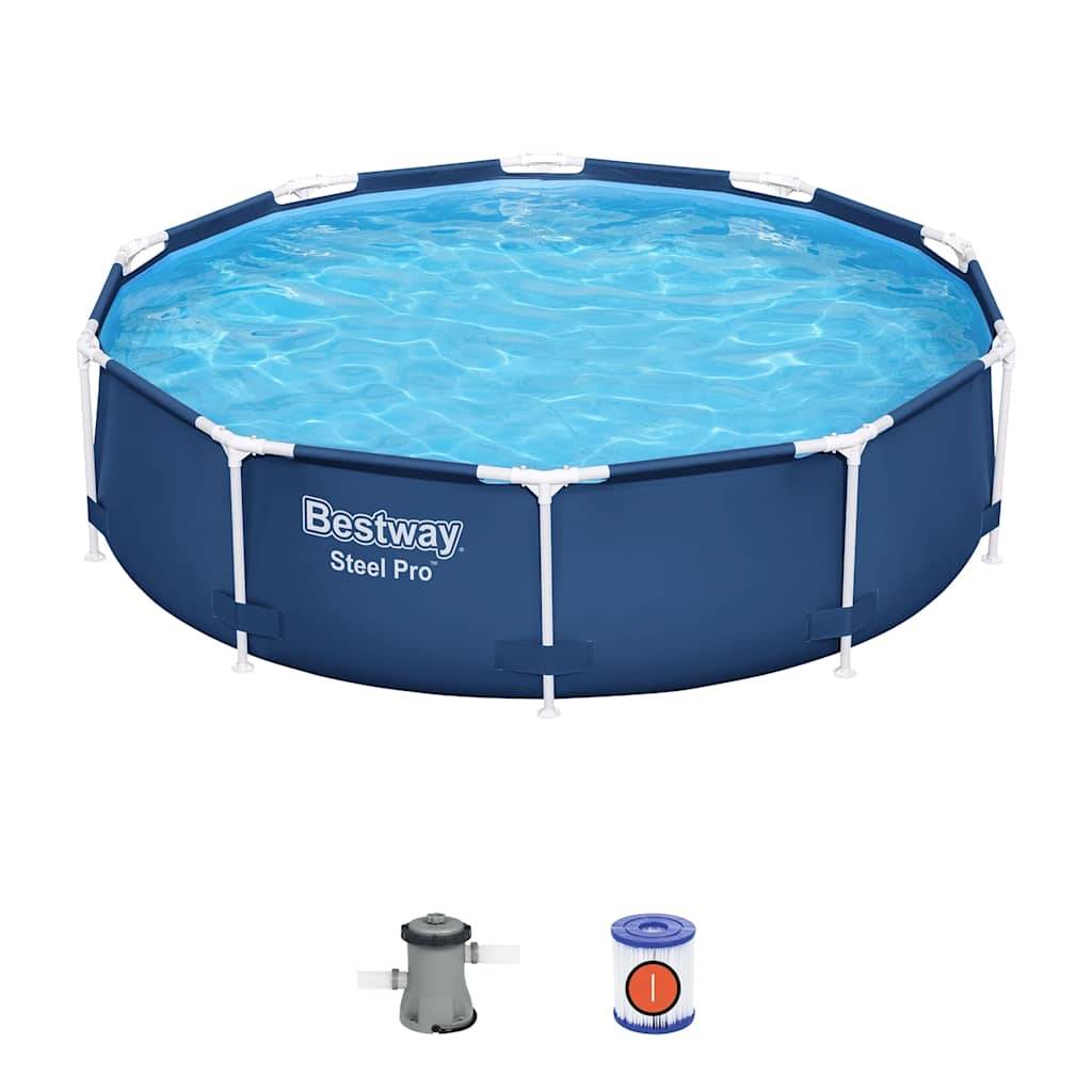 Bestway Pool Steel Pro 305x76 cm-0