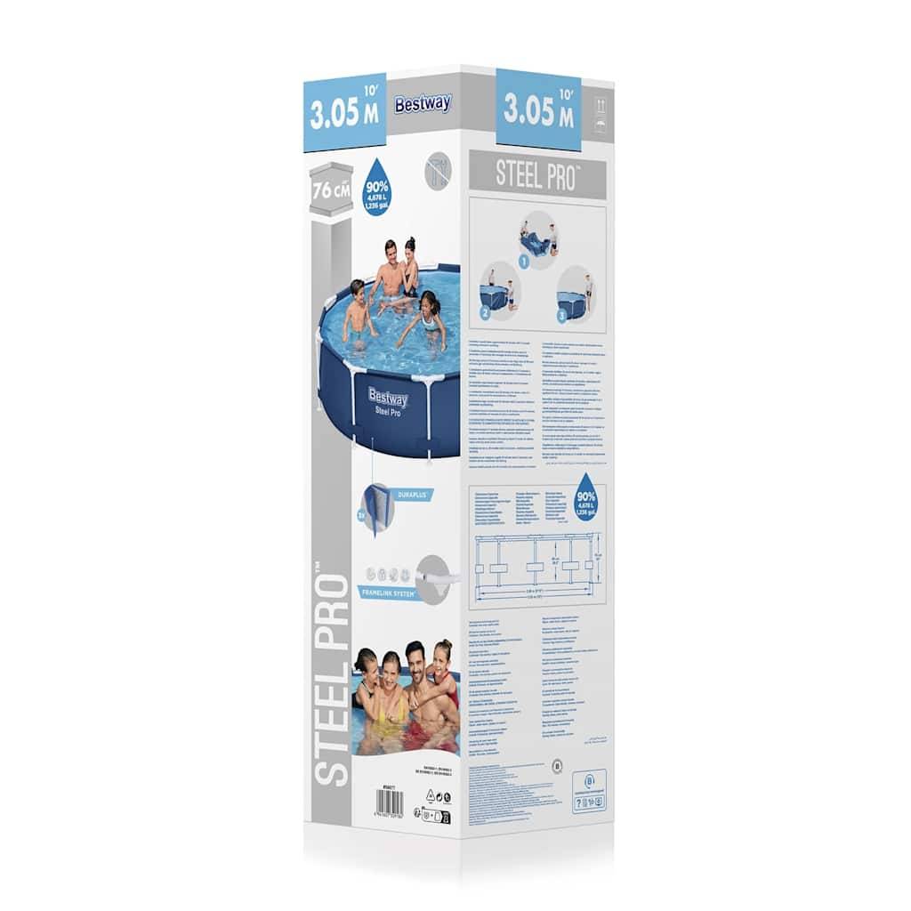 Bestway Pool Steel Pro 305x76 cm-4