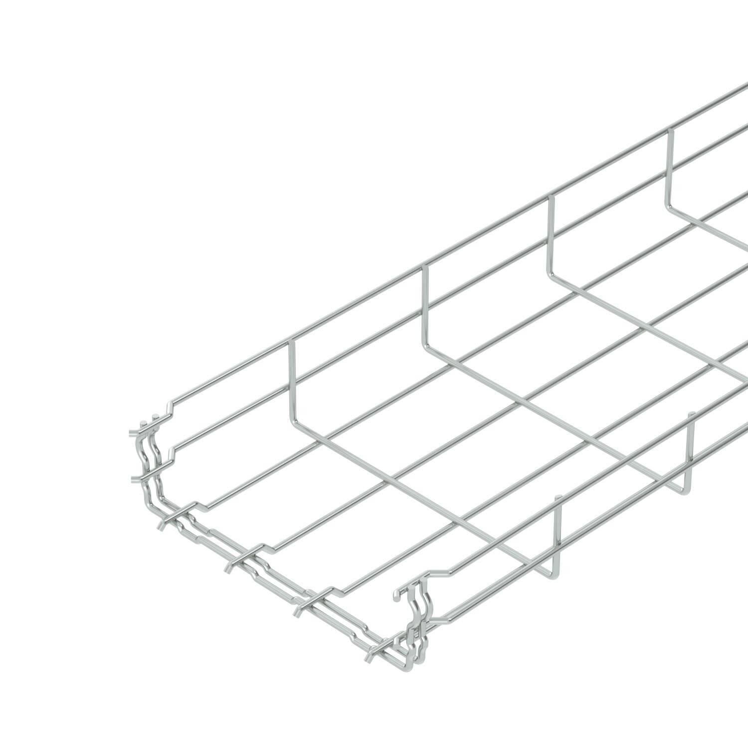 OBO Bettermann Vertr Gitterkabelrinne 55x200x3000mm GRM 55 200 G mm, 3000 3,9 mm-0