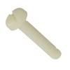 Flachkopfschraube mit Schlitz DIN 85 Kunststoff Polyamid PA M 6 x 20 - 200 Stück