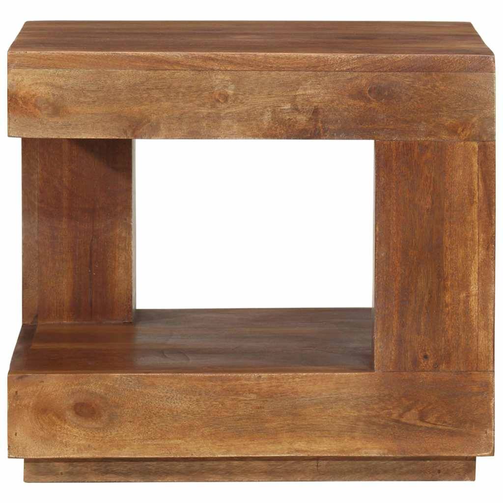 Couchtisch 45x45x40 cm Massivholz-1
