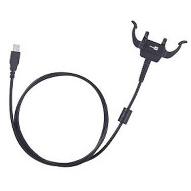 CIPHERLAB SNP-RS35-USB Snap-On USB Client Cable with - Schwarz