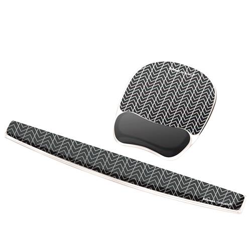 Fellowes 9653601, Gel, Schwarz, Grau, 556 x 476,3 x 143 mm, 310 g, 84,1 mm, 527,1 mm-2