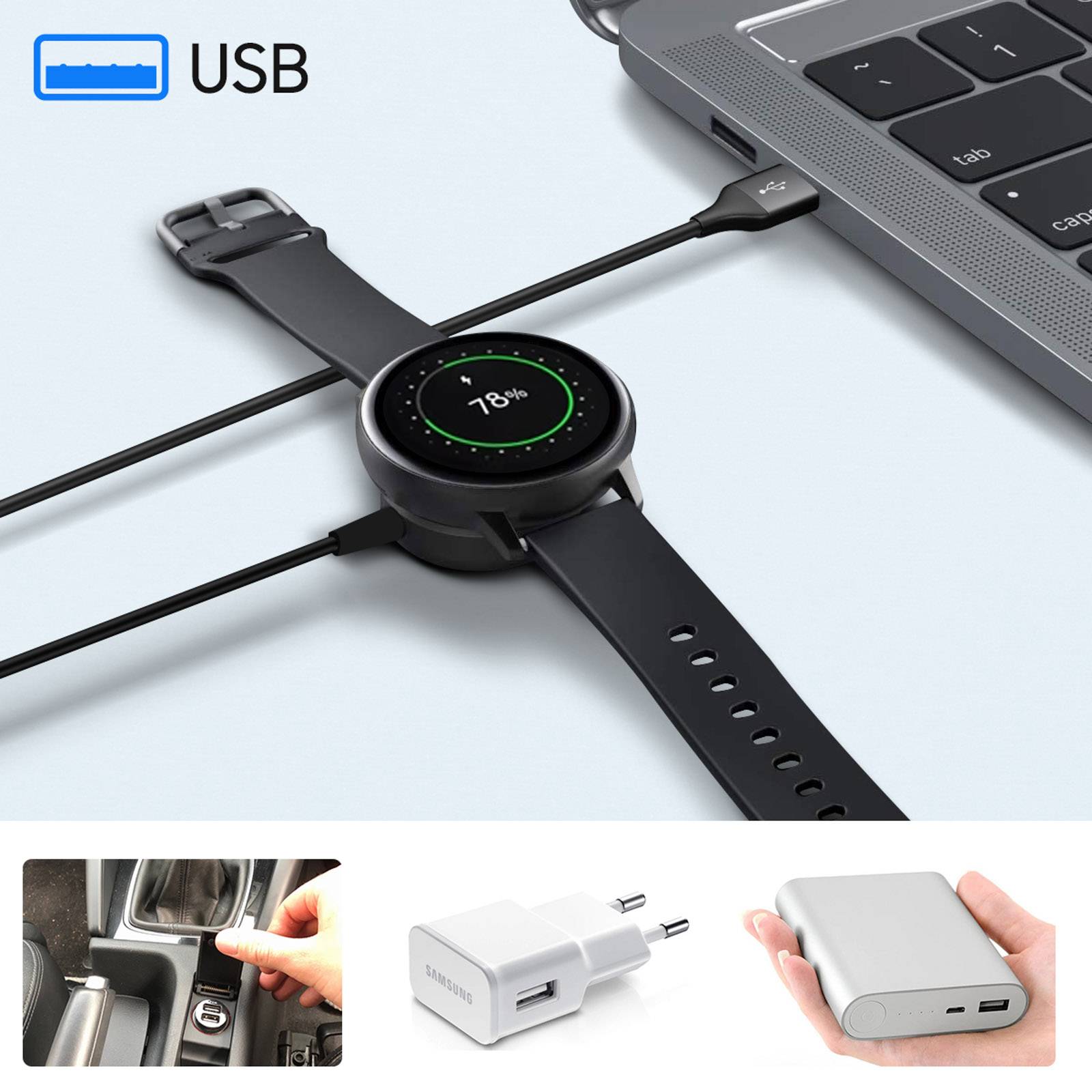 Samsung Wireless Charger EP-OR825 - Induktive Galaxy Watch Ladestation-3