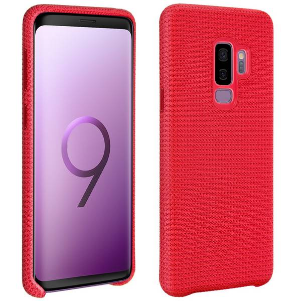 Samsung HyperKnit Cover Hülle für Galaxy S9+ rot