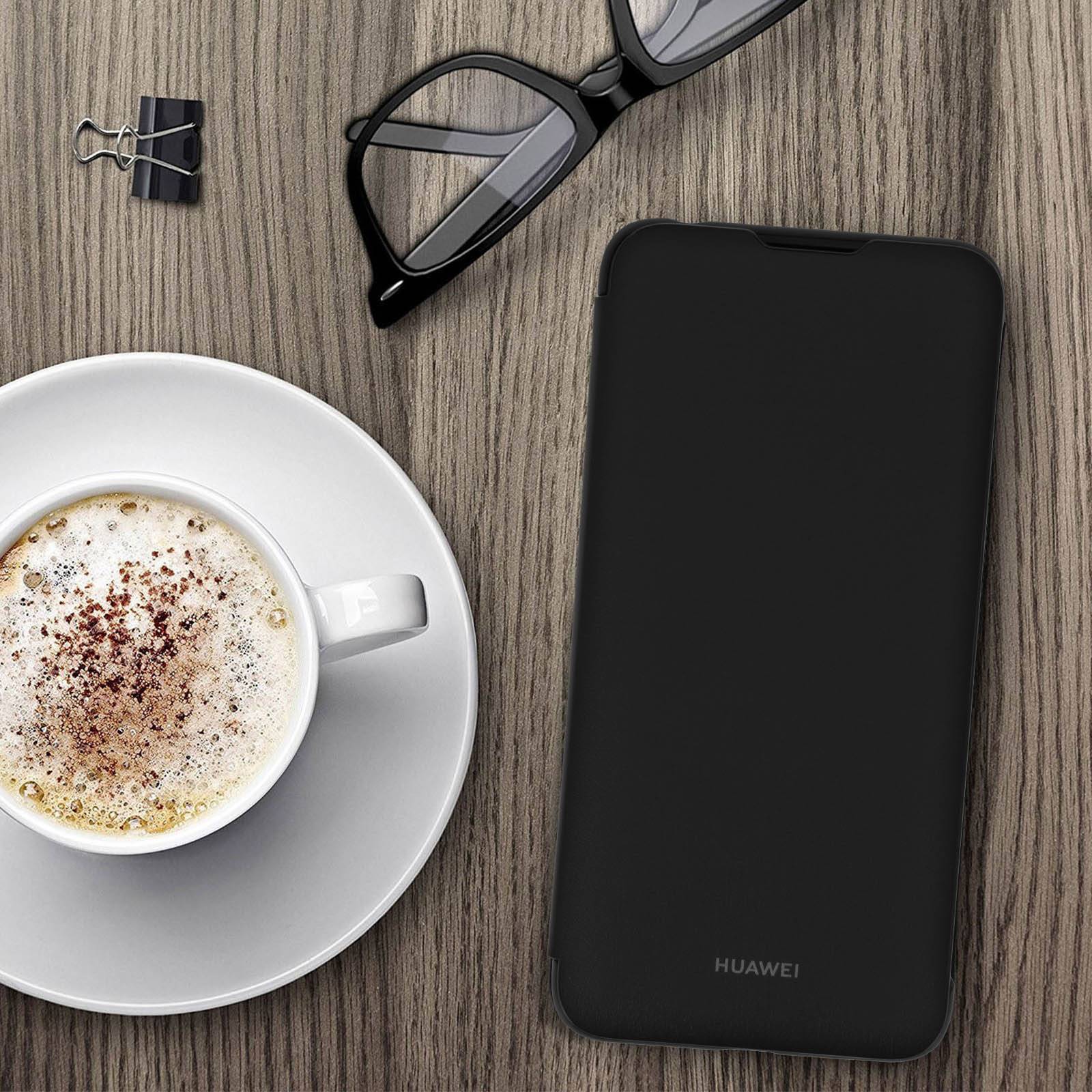 Huawei - Flip-Hülle für Mobiltelefon - Schwarz-4
