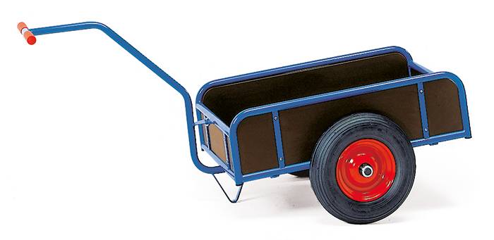 Handwagen mit Kasten 4107V - Vollgummiräder-0