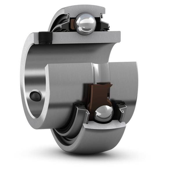 SKF YAR 207-2DW/AG, Hochtemperatur-Y-Lager m. Gewindestiften
