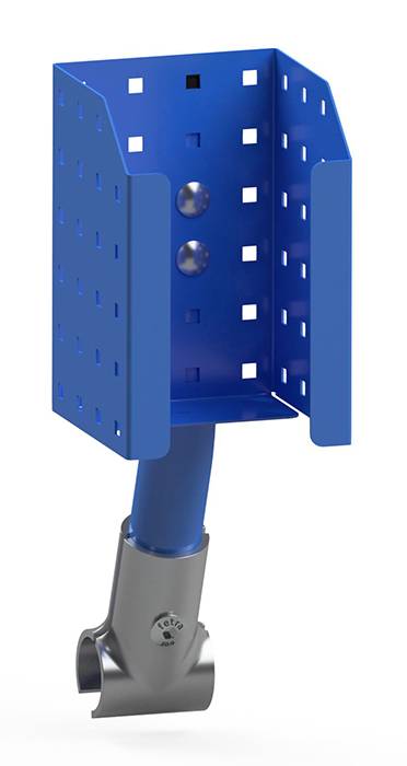Flaschenhalterung für fetra® Wagen, Stellfläche BxT: 84 x 87 mm-0