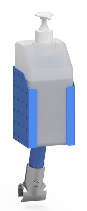 Flaschenhalterung für fetra® Wagen, Stellfläche BxT: 84 x 87 mm-1