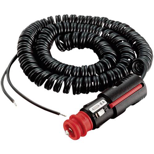 ProCar Verlängerungskabel Wendelleitung mit Sicherheits-Universalstecker