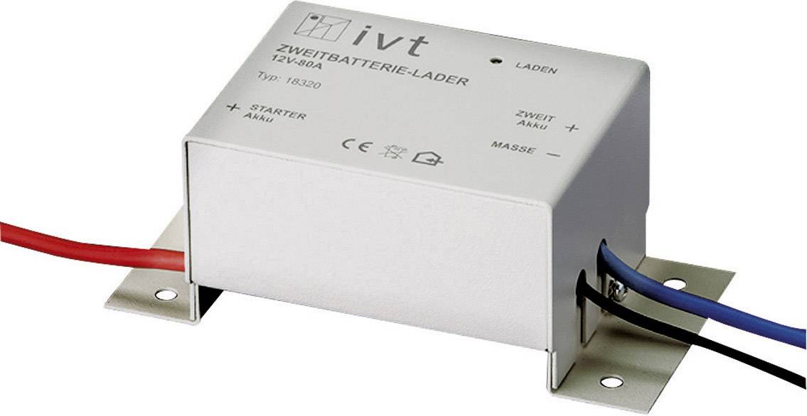 IVT 12/80 18320 Zweitbatterielader 12 V – Conrad Electronic Schweiz