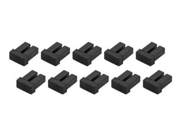 StarTech.com LC SFP Staubschutzkappen - 10 Stck. - LWL-Schutzkappen - SFP Kappe - Schutzumschlag -