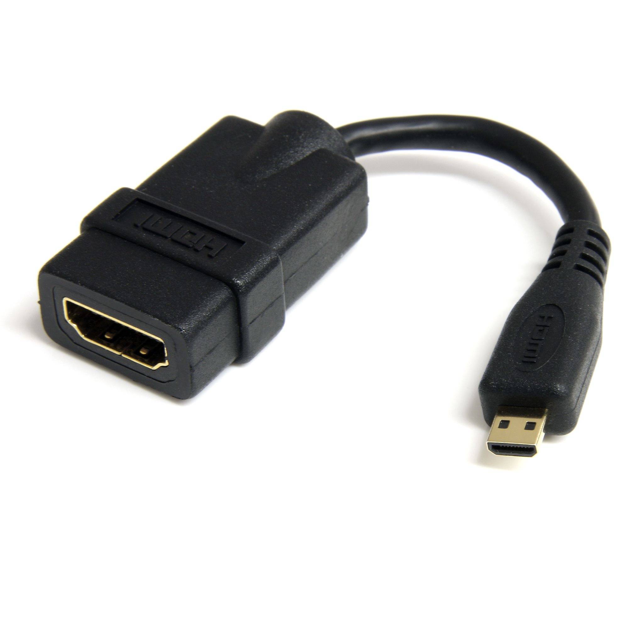 STARTECH.COM - High-Speed HDMI Adapterkabel - auf Micro Kabel - Kabel - Digital/Display/Video-0