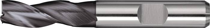 Bohrnutenfräser DIN 844 TypN D.10mm HSS-Co8 TiCN Weldon Z.3 lang PROMAT-0