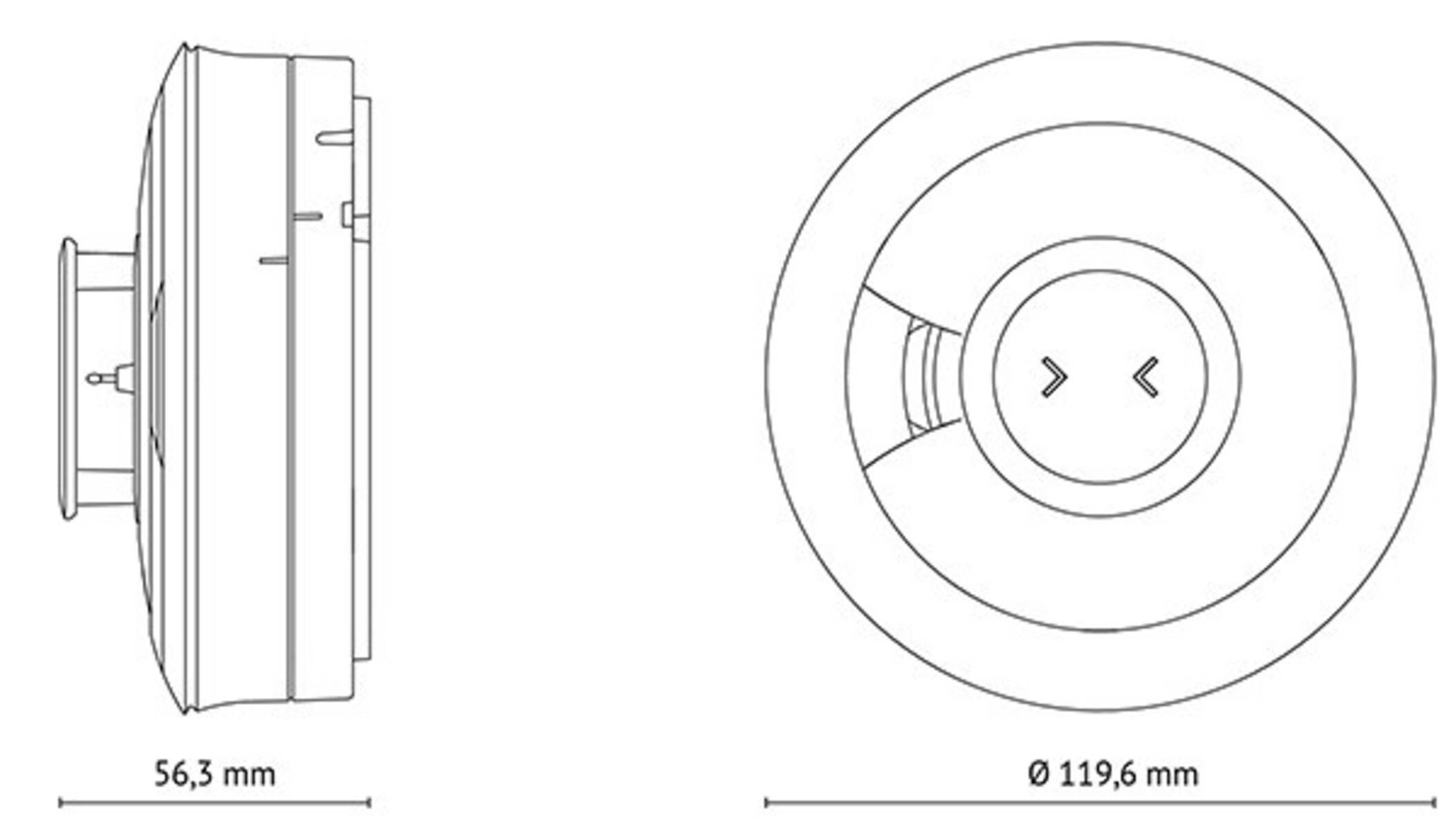 Ei Electronics Wärmewarnmelder Ei630iRF-1