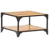 vidaXL Couchtisch 60x60x35 cm Massivholz Mango