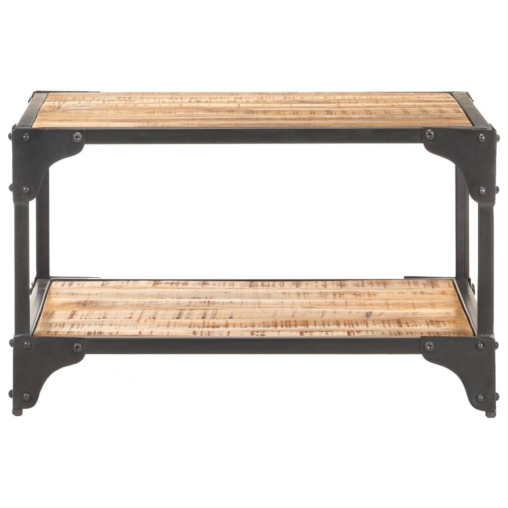 vidaXL Couchtisch 60x60x35 cm Massivholz Mango-1