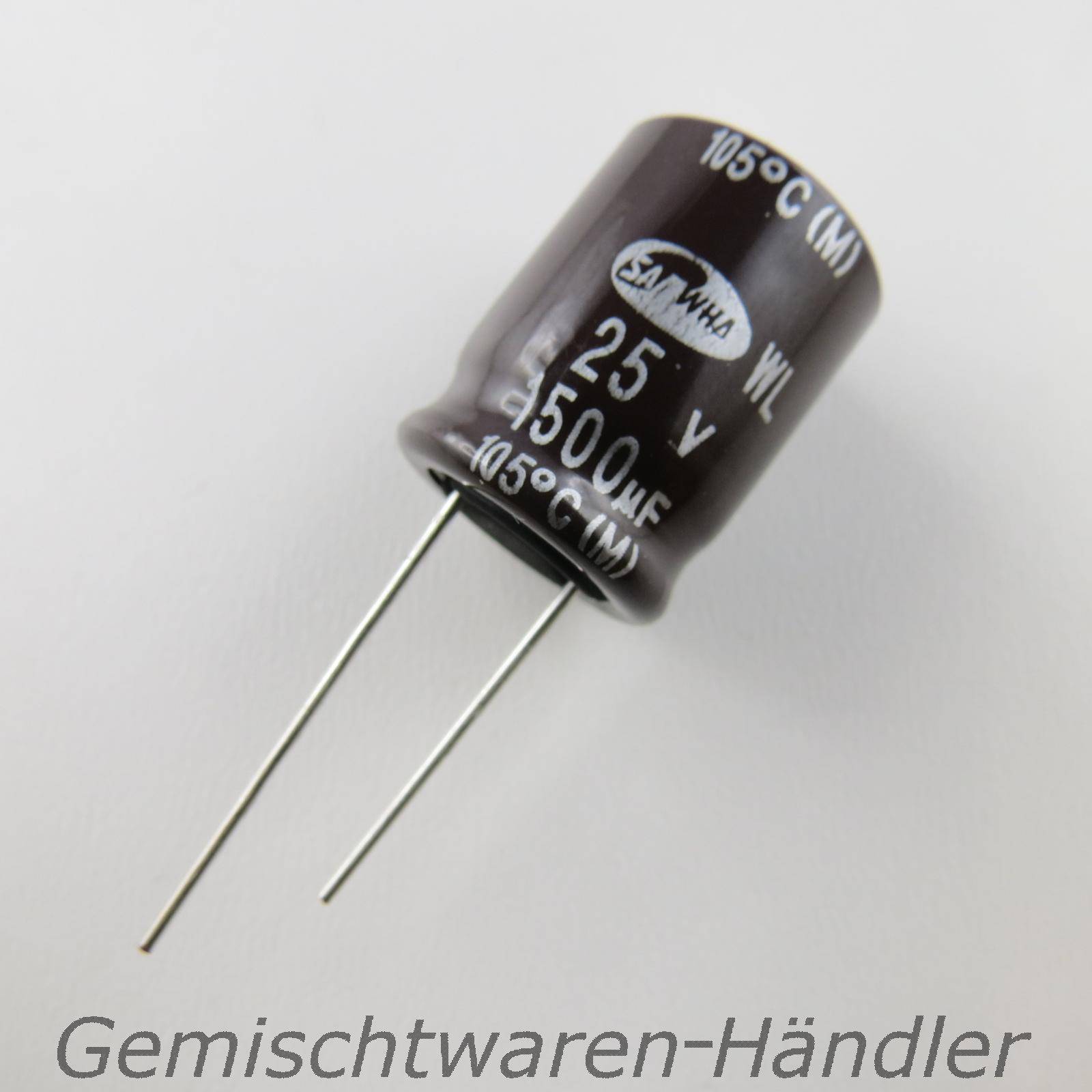 5x Marken Elko 470µF 25V Elektrolytkondensator Kondensator mF uF AiSHi Capacitor-0