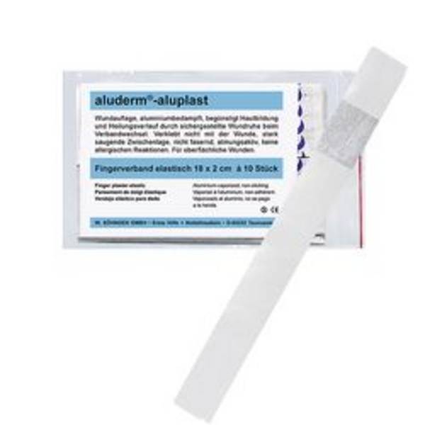 aluderm®-aluplast elastisch Fingerverband 18x2cm  10 Stück